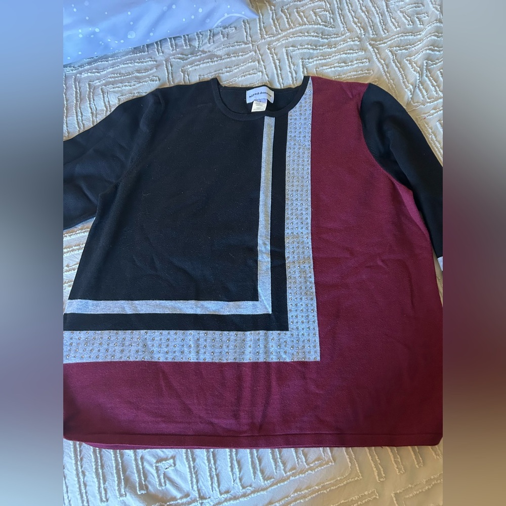 Alfred Dunner, long sleeve women’s shirt size large